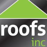 Company/TP logo - "Roofs Inc"
