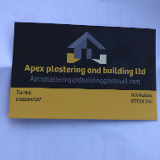 Company/TP logo - "Apex Plastering & Building Services"