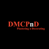 Company/TP logo - "DMC Plastering"