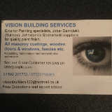 Company/TP logo - "vision building services"