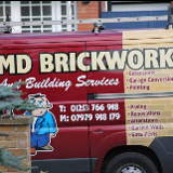 Company/TP logo - "MD Brickwork And Building Services"