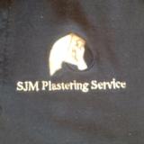 Company/TP logo - "SJM Plastering Service"