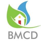 Company/TP logo - "BMCD plumbing heating & gas"
