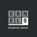 Company/TP logo - "ERNELS DECORATING"