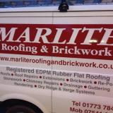 Company/TP logo - "marlite roofing and brickwork"