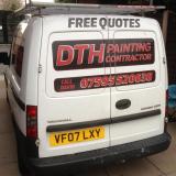 Company/TP logo - "david houghton painter and decorator"