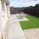 Company/TP logo - "K Laing Paving & Landscaping"