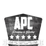 Company/TP logo - "apc plumbing and heating"