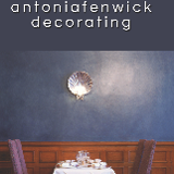 Company/TP logo - "ANTONIA FENWICK WALLPAPERING AND SPECIALIST DECORATING"