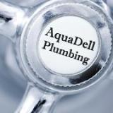 Company/TP logo - "AquaDell Plumbing"