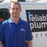 Company/TP logo - "Reliable Plumbing Services"