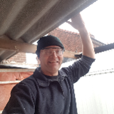 Company/TP logo - "f jones professional painter, joiner and decorator -  interior and exterior"