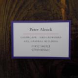 Company/TP logo - "Peter Alcocck"