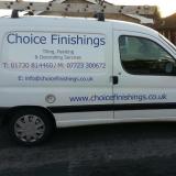 Company/TP logo - "Choice Finishings"