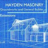 Company/TP logo - "haydenmasonry brickwork and groundworks"