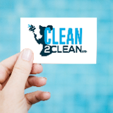 Company/TP logo - "CLEAN2CLEAN"