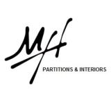 Company/TP logo - "MH Partitions & Interiors"
