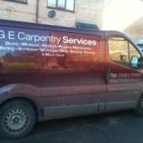 Company/TP logo - "G E Carpentry Services"