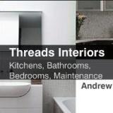 Company/TP logo - "Threads Interiors"