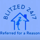 Company/TP logo - "Blitzed 24/7"