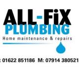 Company/TP logo - "All Fix Plumbing."