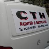 Company/TP logo - "CTH Painter & Decorator"