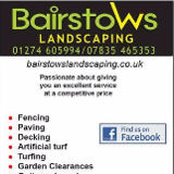 Company/TP logo - "Bairstows Garden & Property Maintenance"