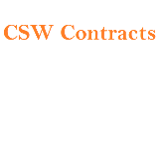 Company/TP logo - "CSW Contracts"