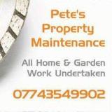 Company/TP logo - "Pete's Property Maintenance"