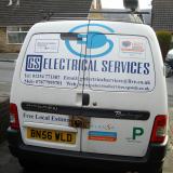 Company/TP logo - "GS ELECTRICAL SERVICES"