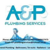 Company/TP logo - "AP Plumbing"