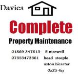 Company/TP logo - "davies property maintenance"