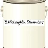 Company/TP logo - "B.McLoughlin Decorators"