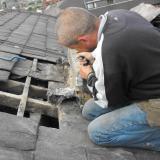 Company/TP logo - "RIS Roofing"