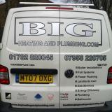 Company/TP logo - "big heating and plumbing.com"