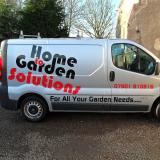 Company/TP logo - "home to garden solutions"
