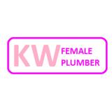 Company/TP logo - "KW-female plumber"