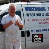 Company/TP logo - "Westhead's Decorators"