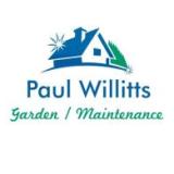 Company/TP logo - "Paul Willitts Garden Design / Maintenance"