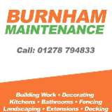 Company/TP logo - "Burnham Maintenance"