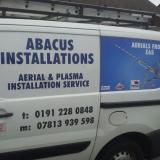 Company/TP logo - "Abacus Installations"