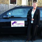 Company/TP logo - "Jacqueline Smith T/A Purple Rhino Contract Cleaning"