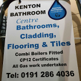 Company/TP logo - "Kenton Bathroom Center"