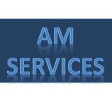 Company/TP logo - "AM SERVICES"