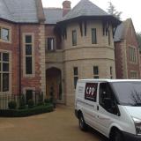 Company/TP logo - "cheshire plastering service"