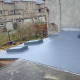 Company/TP logo - "Madeley flat roofing"