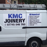 Company/TP logo - "KMC Joinery"