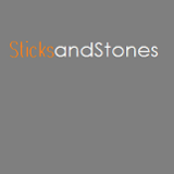 Company/TP logo - "The Sticks and Stones Company"