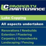 Company/TP logo - "LC Property Maintenance"