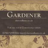 Company/TP logo - "Dan Wallace Garden Maintenance"